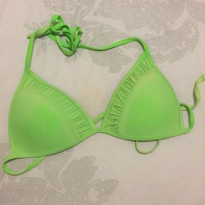 Lime Green Bathing suit top